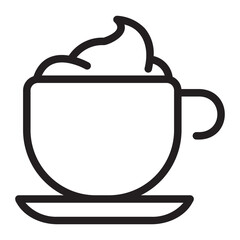 Coffee Latte line icon