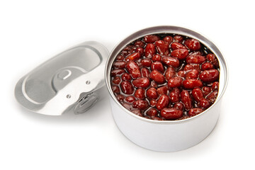 缶詰の、ゆであずき