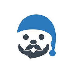 Santa Claus icon ( vector illustration )