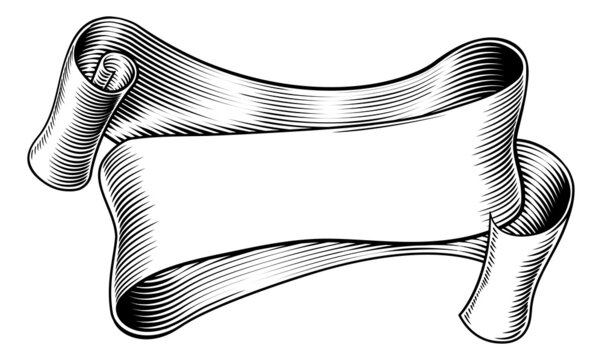 recommend clip art: Scroll Paper Parchment Banner Old Vintage Woodcut
