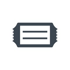 Ticket icon ( vector illustration )