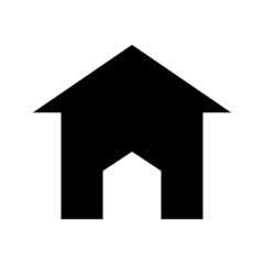 Home icon isolated on white background