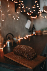 Christmas decorations. garland. new year