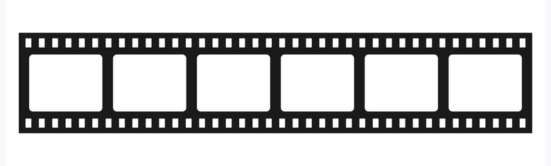 Film strip cartoon, vintage movie reel