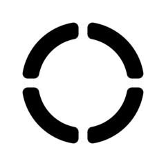 Loading icon isolated on white background