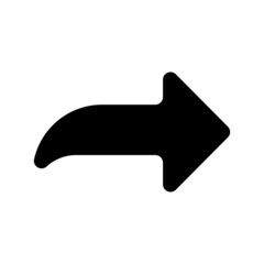 Share icon isolated on white background