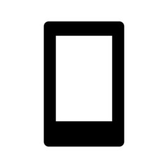 Smartphone icon isolated on white background