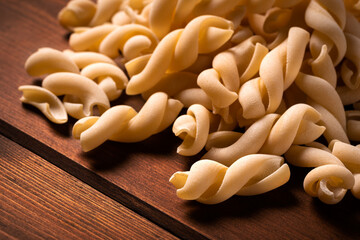 Trecce, tipica pasta italiana 