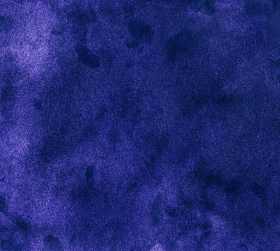 Watercolor dark violet background texture. Watercolour abstract deep purple backdrop. Hand painted. WatercoloQr dark purple, violet, blue, texture background, hand painted. Art abstract