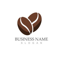 coffee bean icon vector