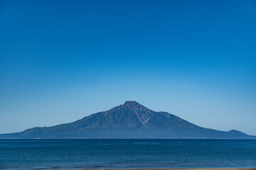 稚内市から見た利尻富士