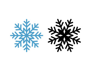 snowflake vector icon