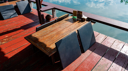 Dining Areas at Seaside Restaurant in Ko Chang