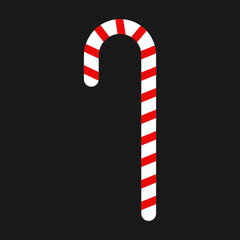 Christmas Candy Cane / Jule slikstok, Vector illustration 