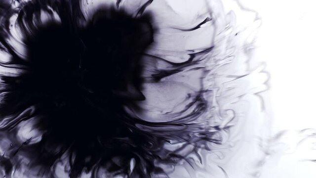 Abstract Ink Drops and Spread