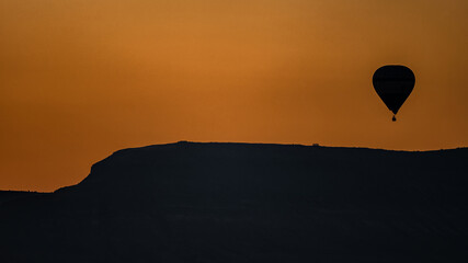 The mountains of Cappadocia, Turkey.