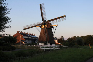 Fototapeta na wymiar windmill mill