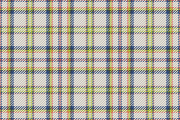 Seamless pattern of scottish tartan plaid. Repeatable background with check fabric texture. Vector backdrop striped textile print.