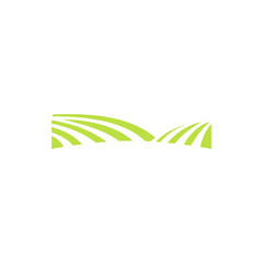 Fototapeta premium wave tree abstract green background