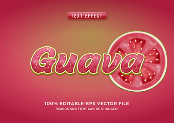 Guava Text Effect