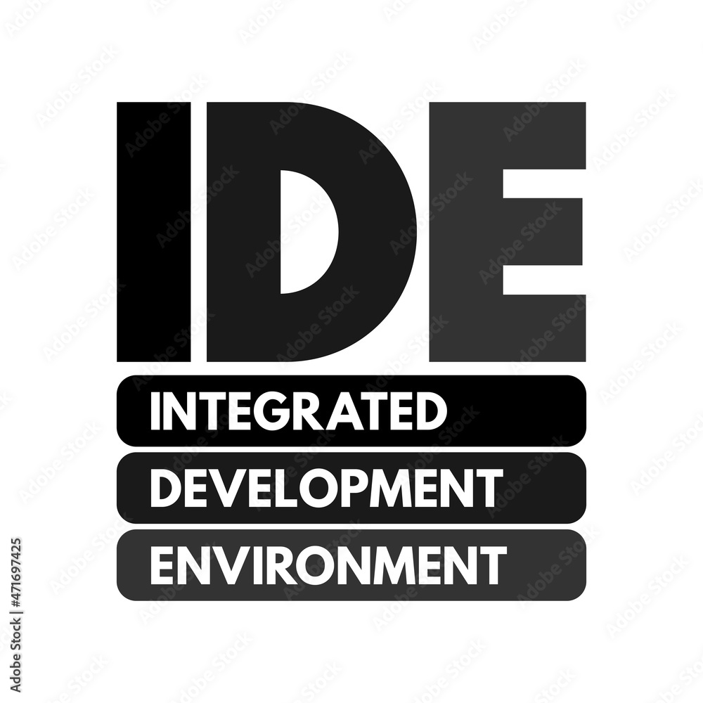 Poster ide - integrated development environment - software application that provides comprehensive faciliti