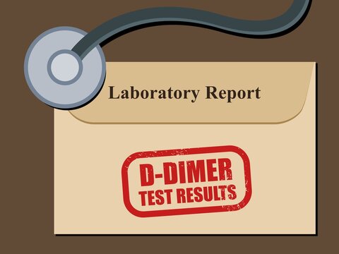 D-Dimer medical test results