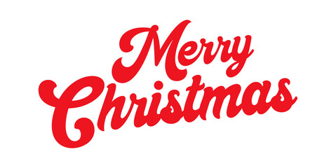 Merry Christmas vector calligraphy lettering design for postcard, poster, banner, template design element. Xmas holiday lettering design.
