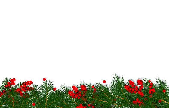 background, beautiful, berry, blank, branch, bright, card, cedar, celebration, christmas, christmas tree, coniferous, december, decor, decoration, decorative, design, february, festive, floral, frame,
