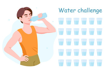 Water challenge concept