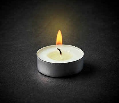 beautiful burning candle
