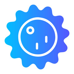 sun gradient icon