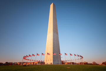 Washington DC, USA at Washington Monument