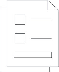 elearning icons document and file