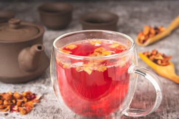 Té orgánico de frutos rojos