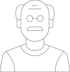 family icons grandfather  and elderly