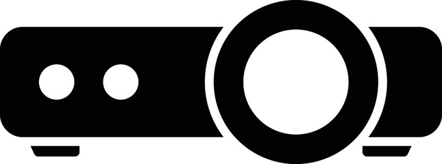 Obraz premium device and hardware icons projector and multimedia