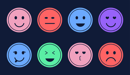 Set of emojies