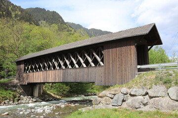 Holzbr&uuml;cke Montafonerh&uuml;sli