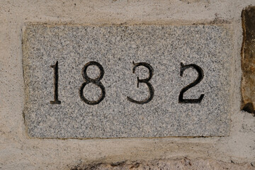 Engraved Historical Year 1832
