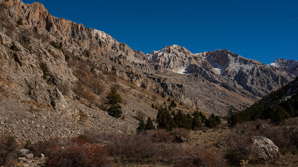 The Alagadlar (Anti-Taurus) Mountains, Turkey