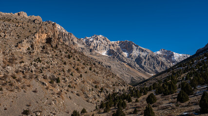 The Alagadlar (Anti-Taurus) Mountains, Turkey