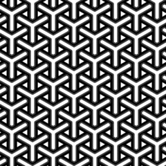 Full seamless black gray white geometric texture pattern for decor and textile fabric printing. Abstract multipurpose model design for fashion and home design.