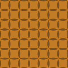 Full seamless modern geometric texture pattern for decor and textile. Brown orange shape for textile fabric printing and wallpaper. Abstract multipurpose model design for fashion and home design