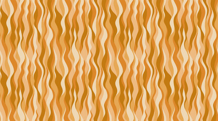 Full seamless yellow vertical lines pattern vector for decoration. Texture design for textile fabric printing and wallpaper. Grunge model for fashion and home design.