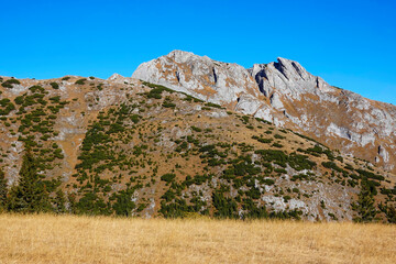 Fall colours in National Park Retezat, Romania, Europe