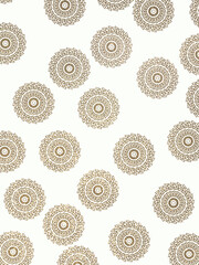 Gold mandalas on a white background, shiny ornaments on a white background, gold patterns on a white background, shiny drawings, gold sparkles