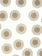 Gold mandalas on a white background, shiny ornaments on a white background, gold patterns on a white background, shiny drawings, gold sparkles