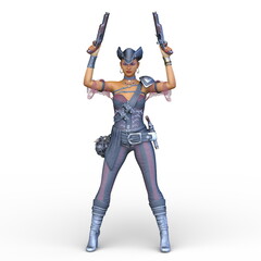 Obraz premium 女性戦士