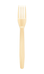 Wooden Fork Realistic Composition