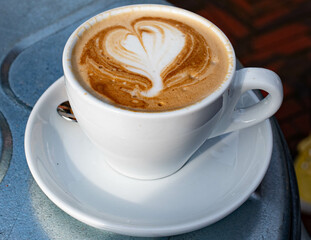 Kaffee mit Herz